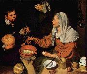 Diego Velazquez Old Woman Frying Eggs oil painting artist